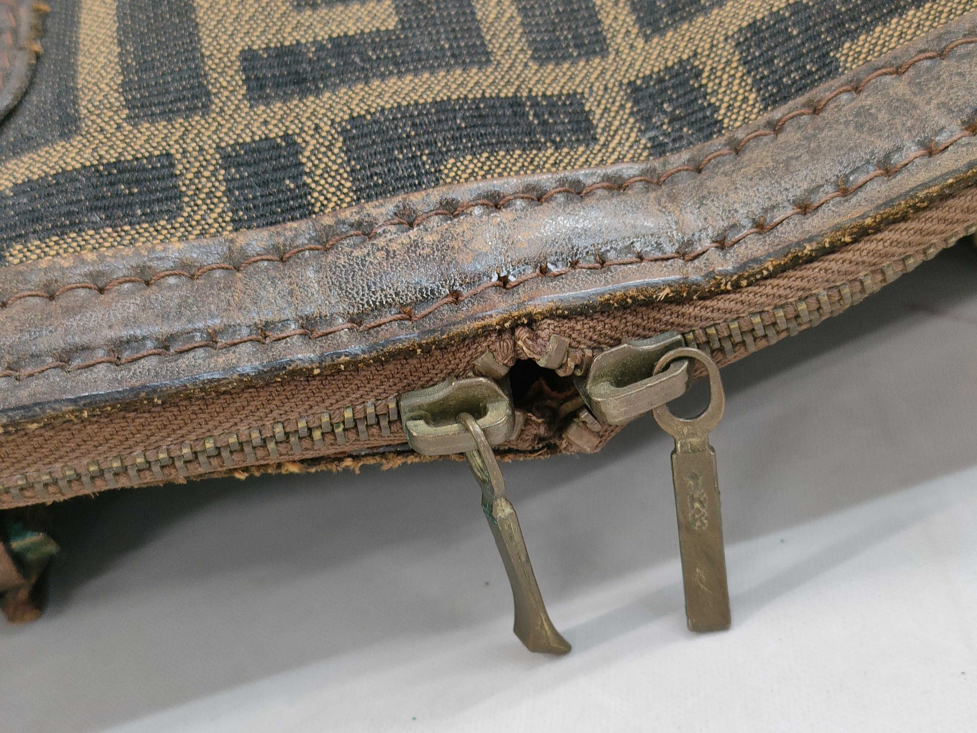 FENDI Zucca pattern hand Zucca handbag