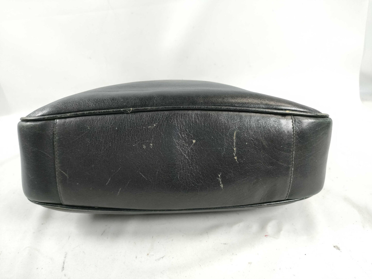 GUCCI Bamboo Leather One-Shoulder Bag Handbag