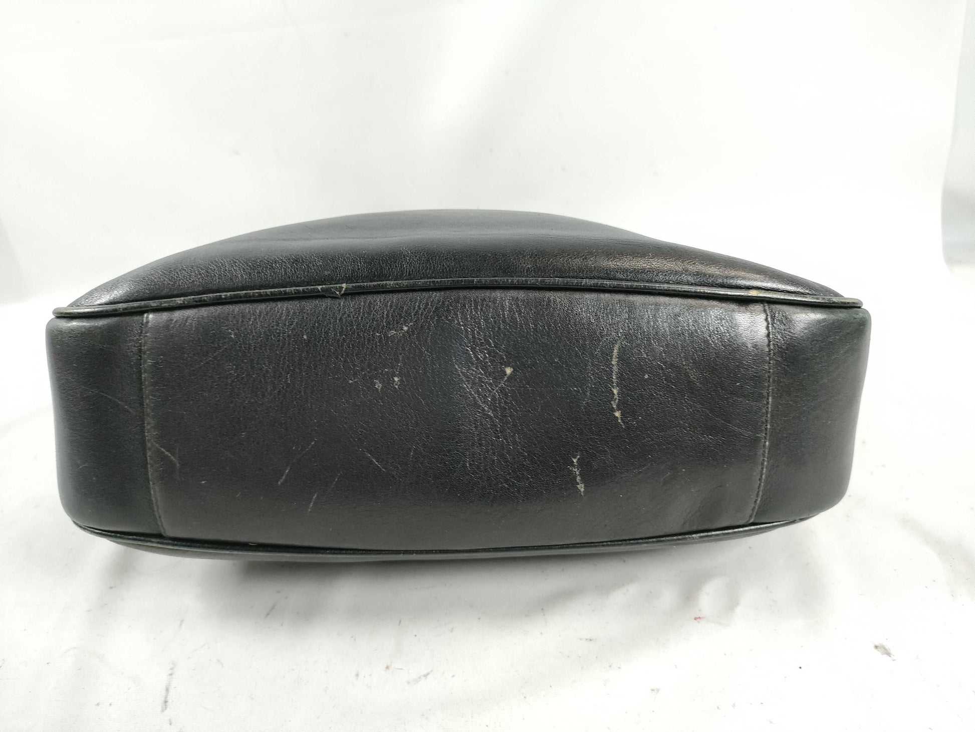 GUCCI Bamboo Leather One-Shoulder Bag Handbag