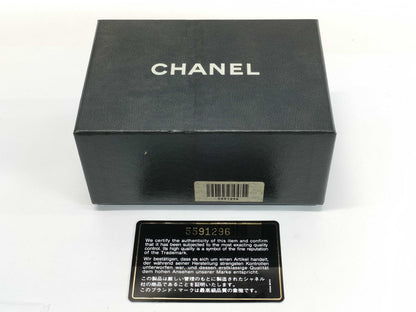 CHANEL Micro Matelasse Charm Gold Key Case/Key Holder