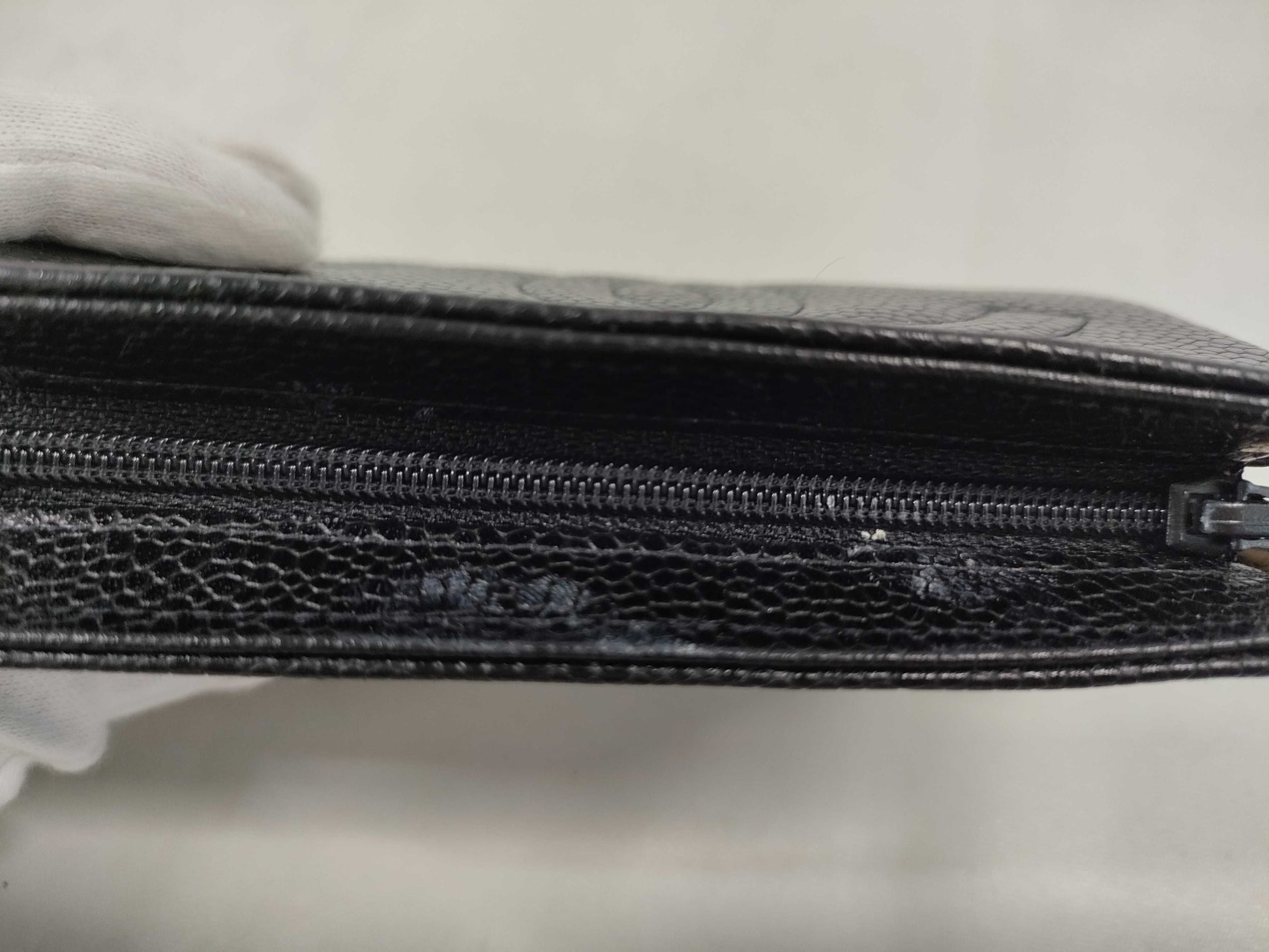CHANEL Caviar Coin Case, Solid Color