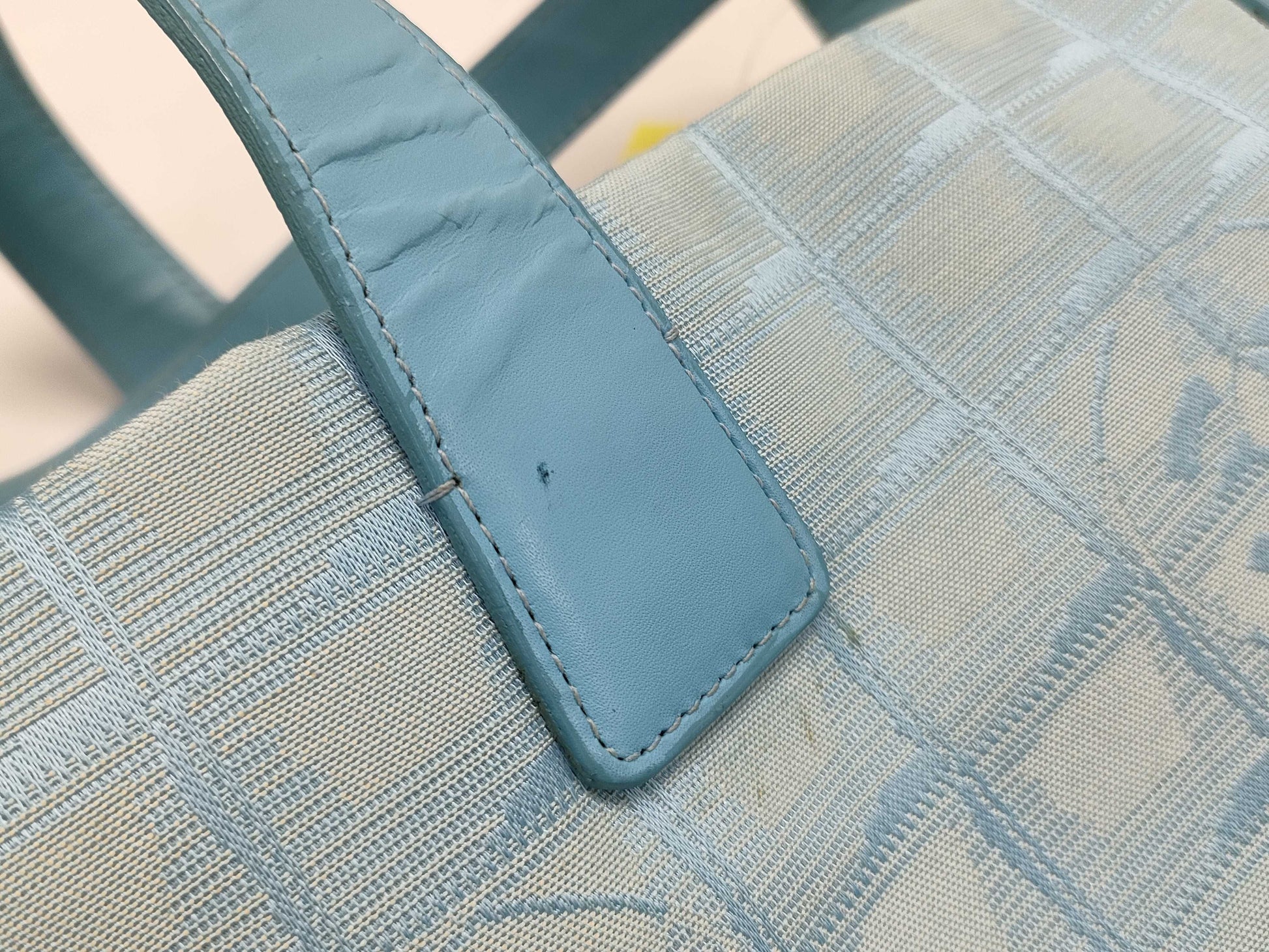 CHANEL Light Blue Tote Bag