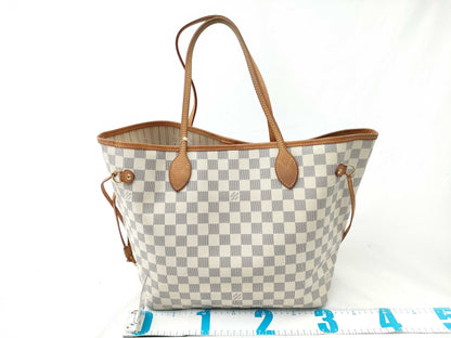 LOUIS VUITTON Damier Azur N41361 Neverfull MM Tote Bag