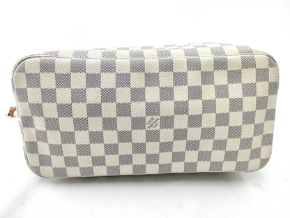 LOUIS VUITTON Damier Azur N41361 Neverfull MM Tote Bag