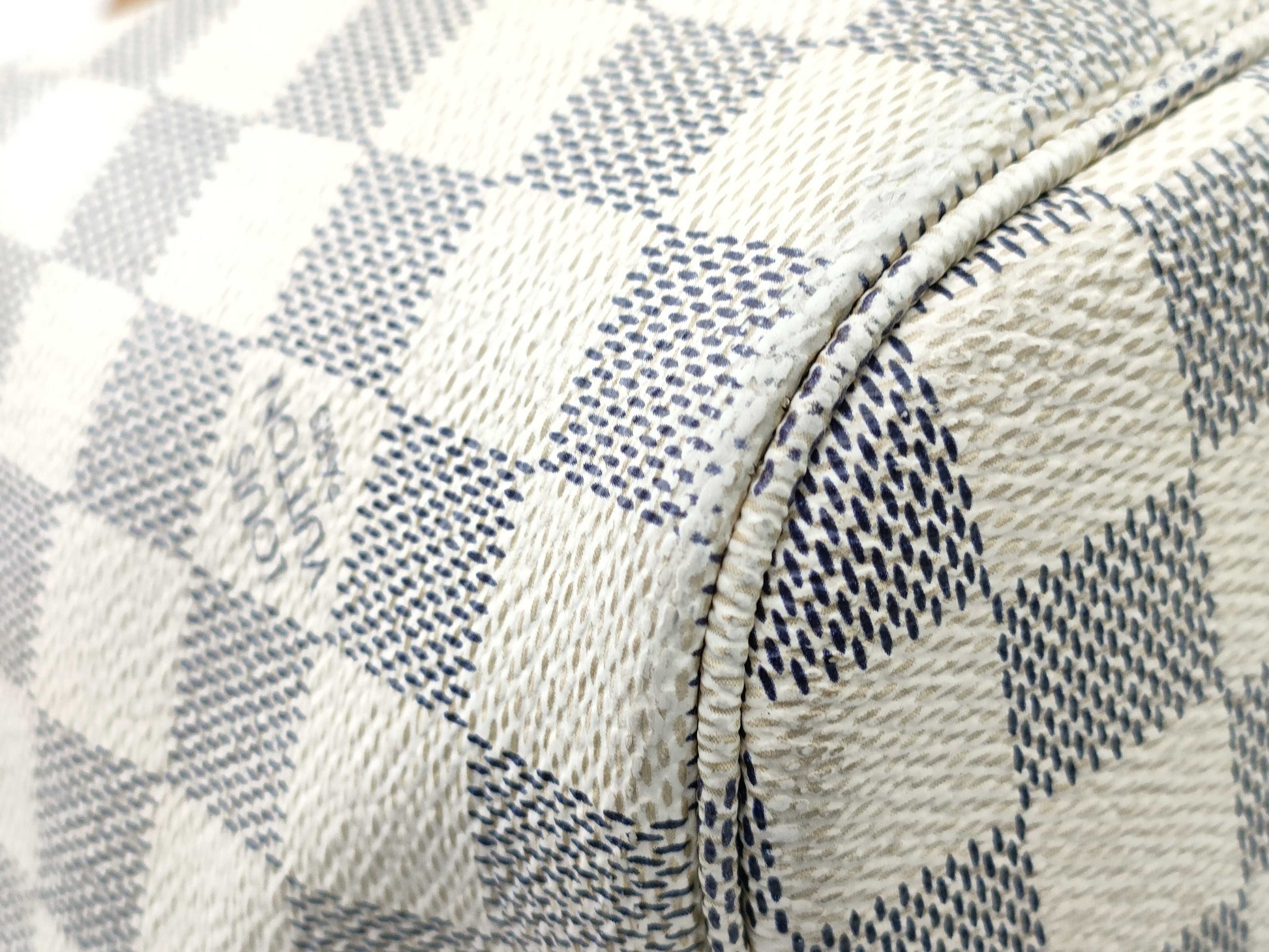 LOUIS VUITTON Damier Azur N41361 Neverfull MM Tote Bag