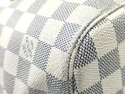 LOUIS VUITTON Damier Azur N41361 Neverfull MM Tote Bag