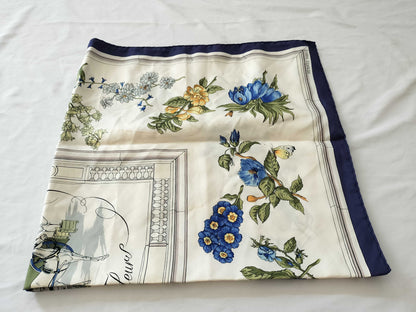 HERMES Carré Flowering Coastal Street Scarf