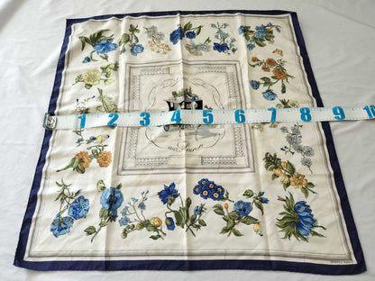 HERMES Carré Flowering Coastal Street Scarf
