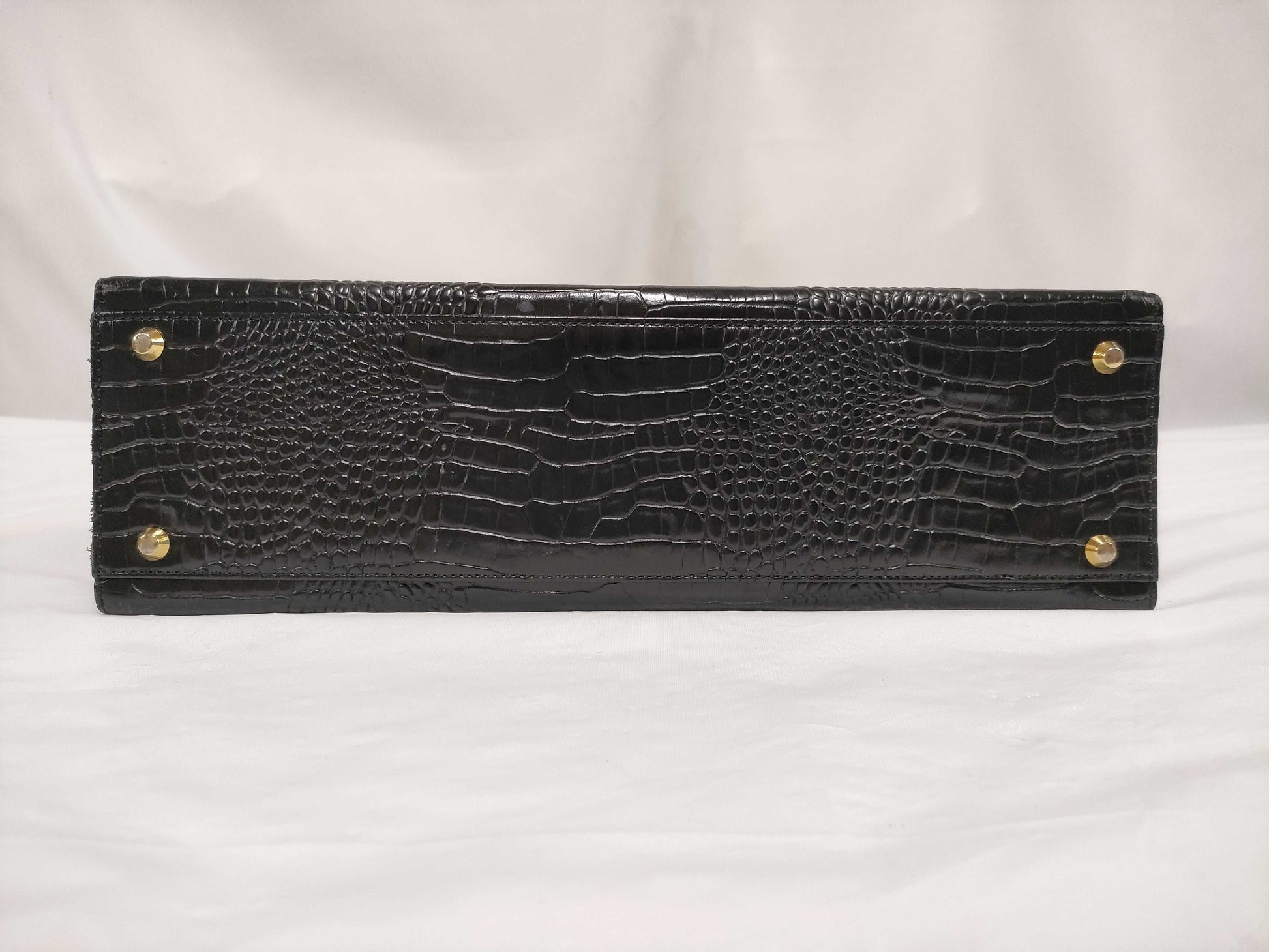 Yves Saint Laurent Crocodile Leather Handbag Handbag