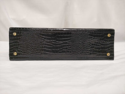 Yves Saint Laurent Crocodile Leather Handbag Handbag