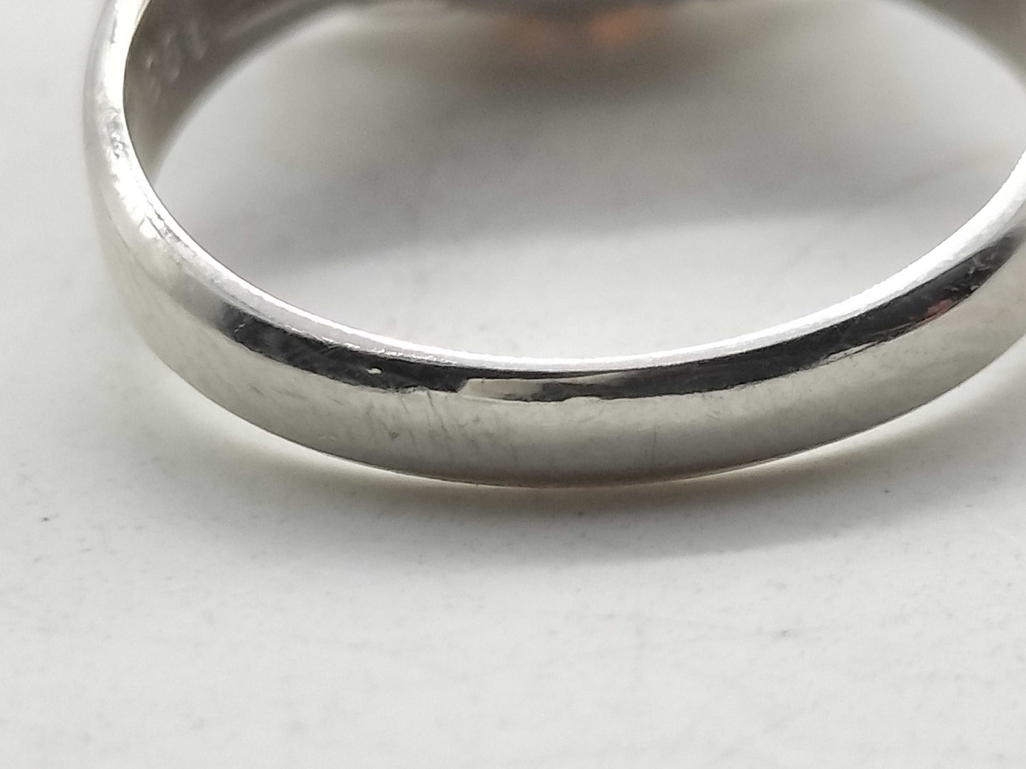 OP 1.93ct D 0.23ct Pt900 5.5g Ring 