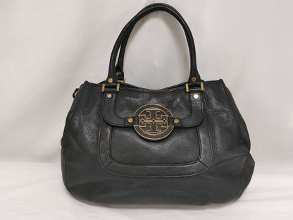 Tory Burch Leather Tote Bag Black Tote Bag