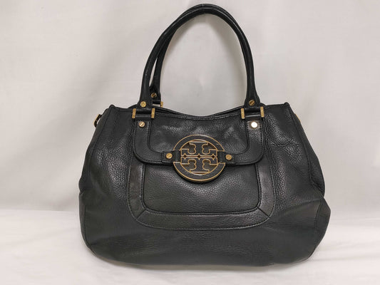 Tory Burch Leather Tote Bag Black Tote Bag