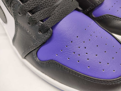 NIKE 553558-154 Air Jordan 1 Low Bright Concord Sneakers