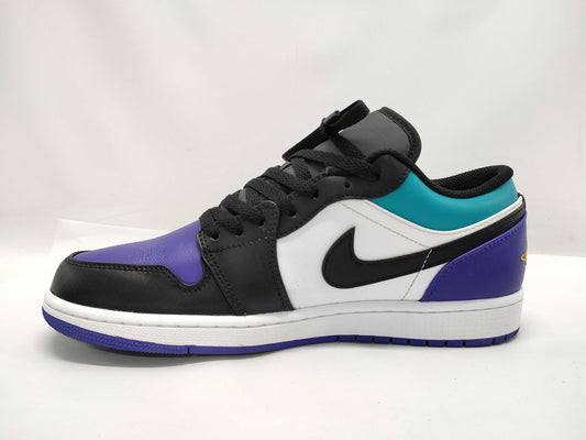 NIKE 553558-154 Air Jordan 1 Low Bright Concord Sneakers