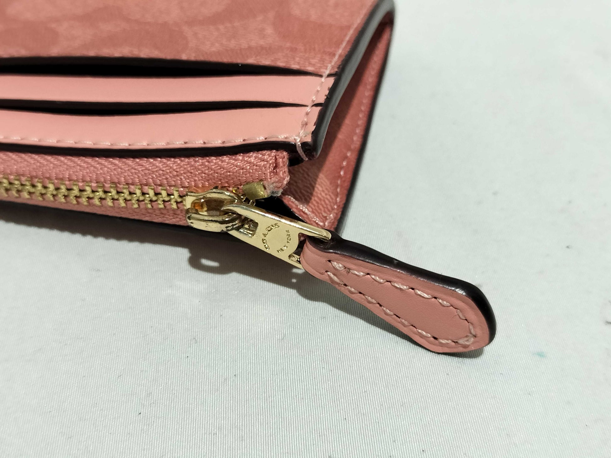 COACH Signature Coach/Card Case/Coin Case