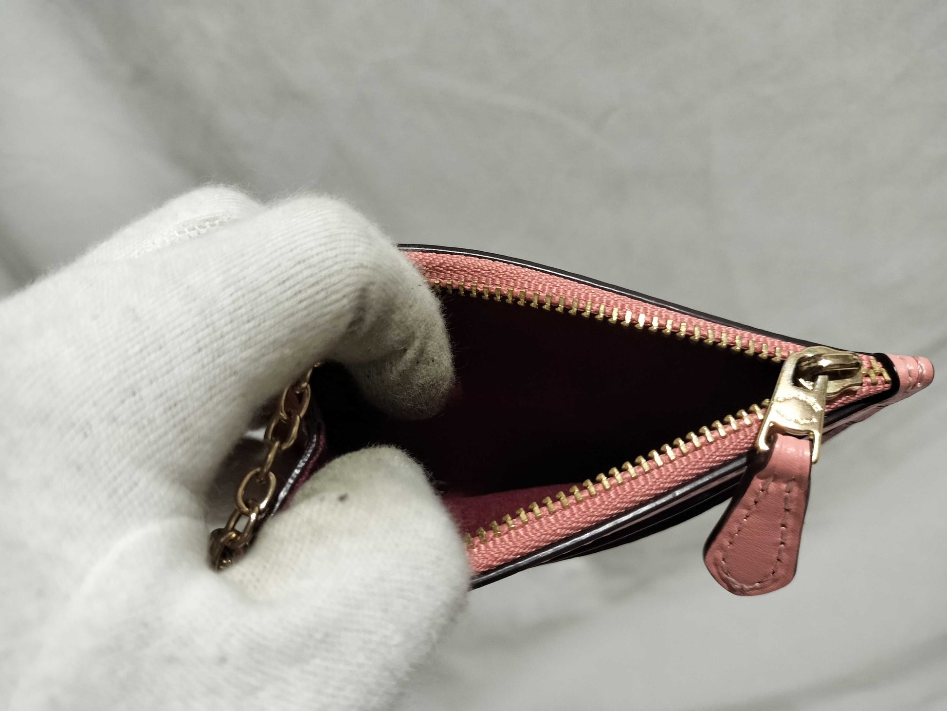 COACH Signature Coach/Card Case/Coin Case