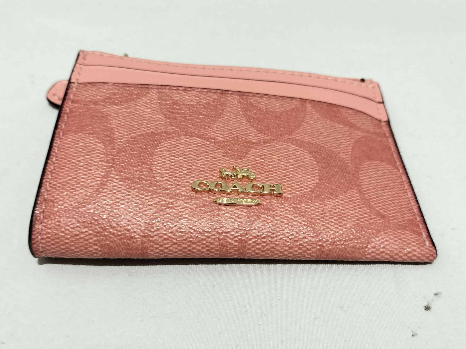 COACH Signature Coach/Card Case/Coin Case