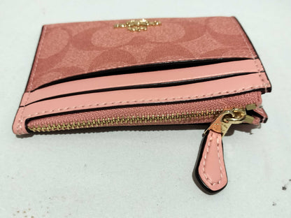 COACH Signature Coach/Card Case/Coin Case