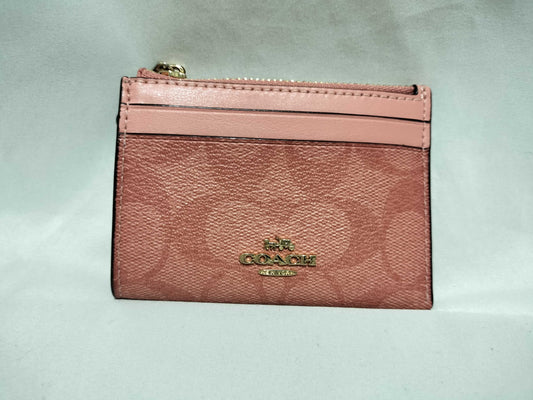 COACH Signature Coach/Card Case/Coin Case