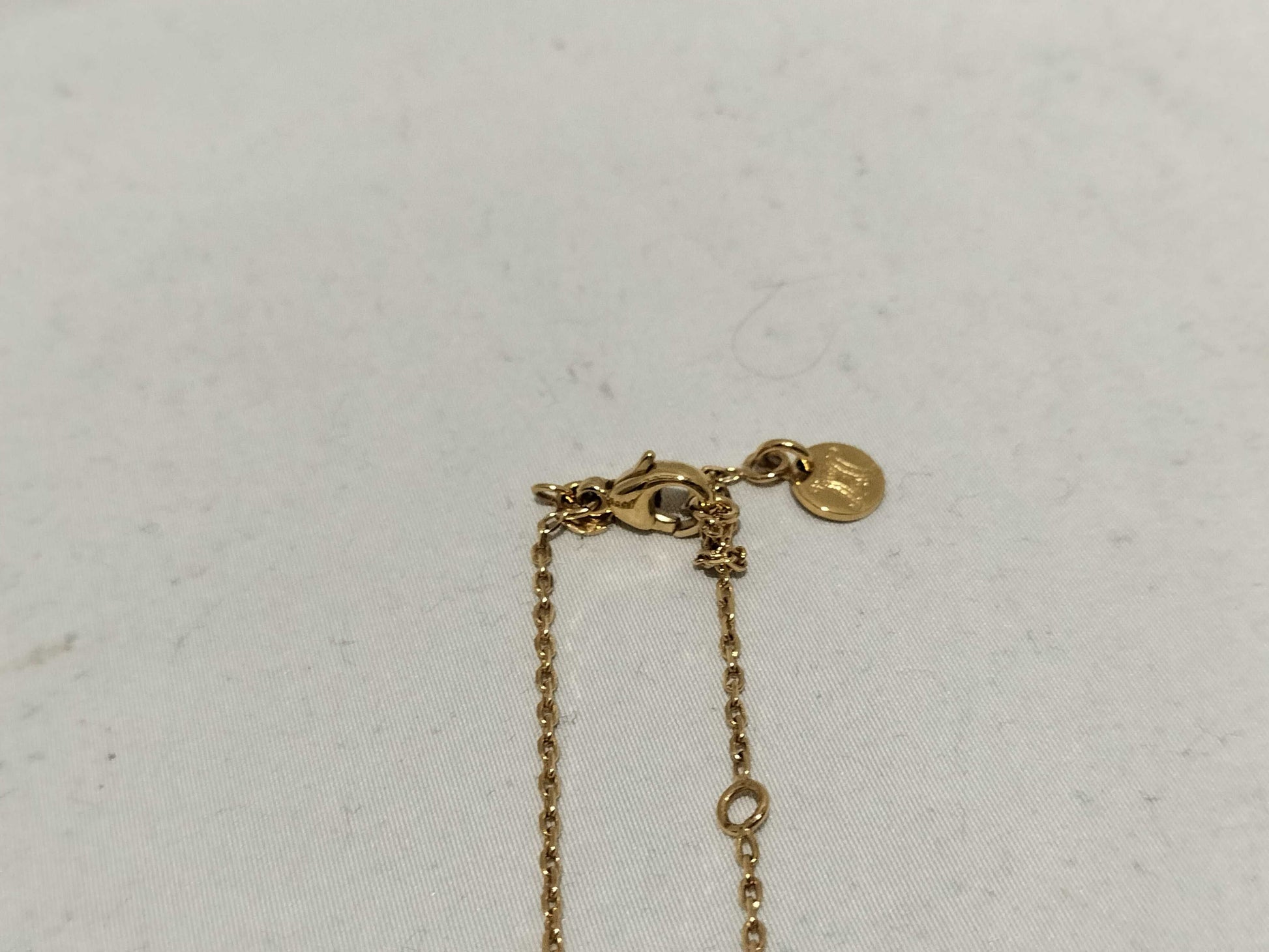 CELINE Carriage Motif Necklace