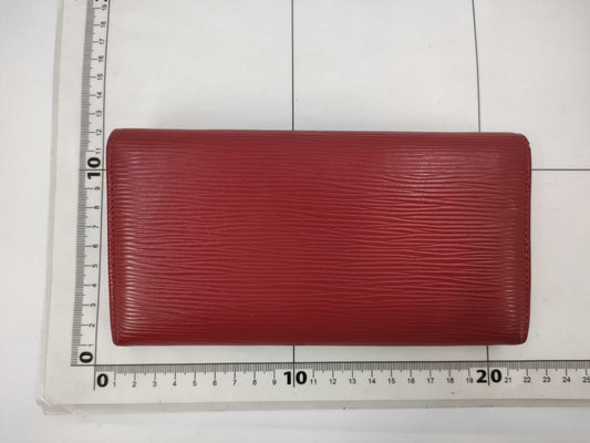 LOUIS VUITTON Epi Portefeuille Sarah Personalized Wallet