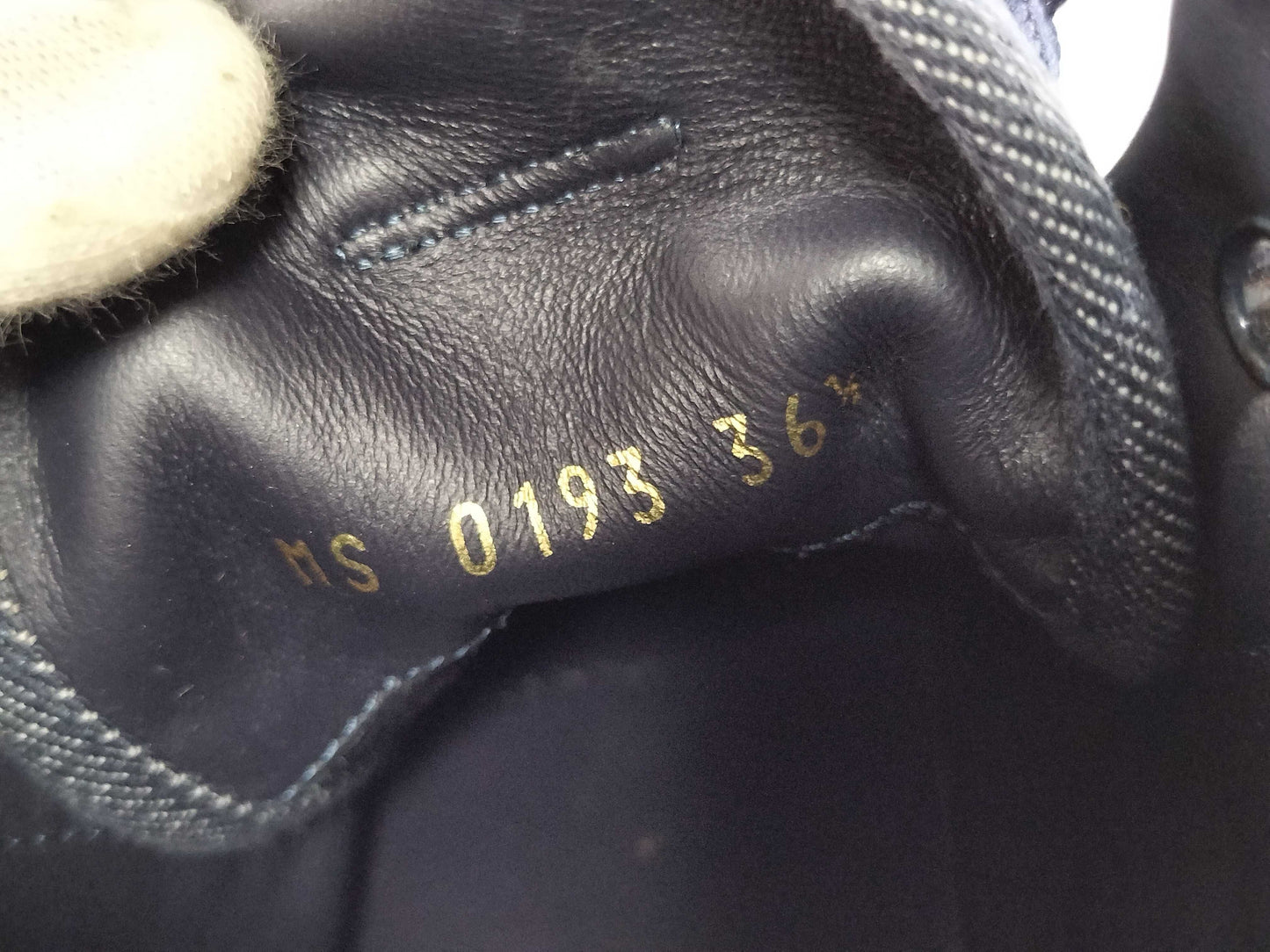 LOUIS VUITTON Denim 0193 Sneakers