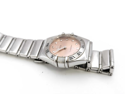 OMEGA Constellation Quartz Pink Dial Women's Watch 6563/875 Women's Watch