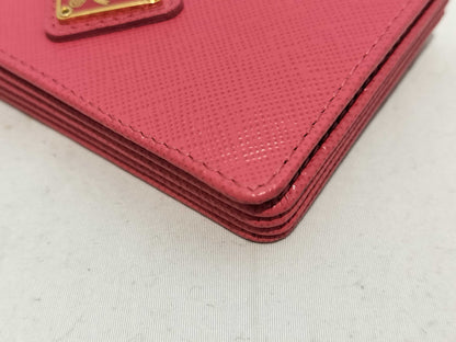 PRADA Saffiano Card Case, Card Case, Pass Case, Business Card Case