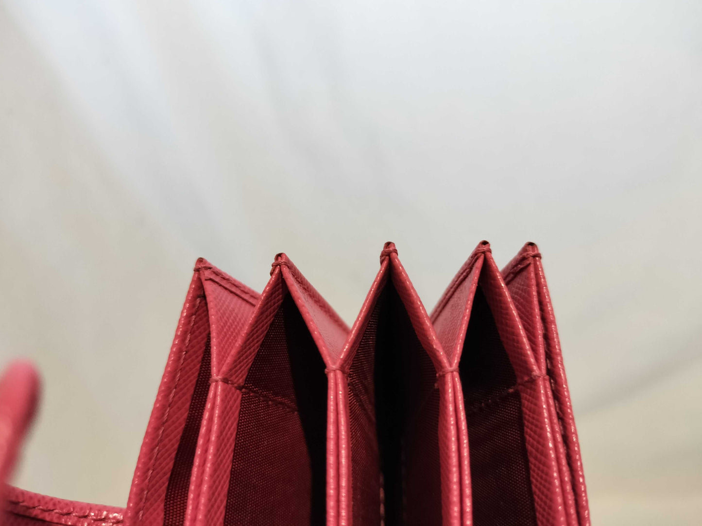 PRADA Saffiano Card Case, Card Case, Pass Case, Business Card Case