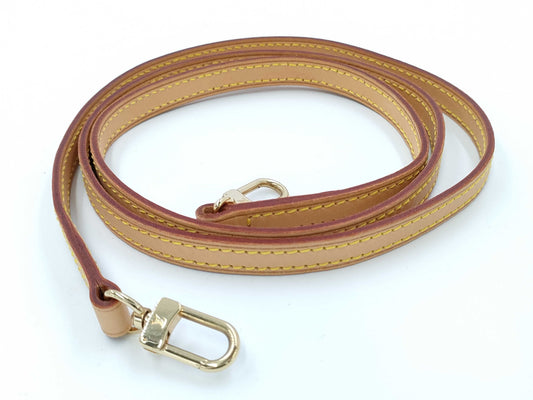 LOUIS VUITTON Natural Leather Shoulder Strap Only