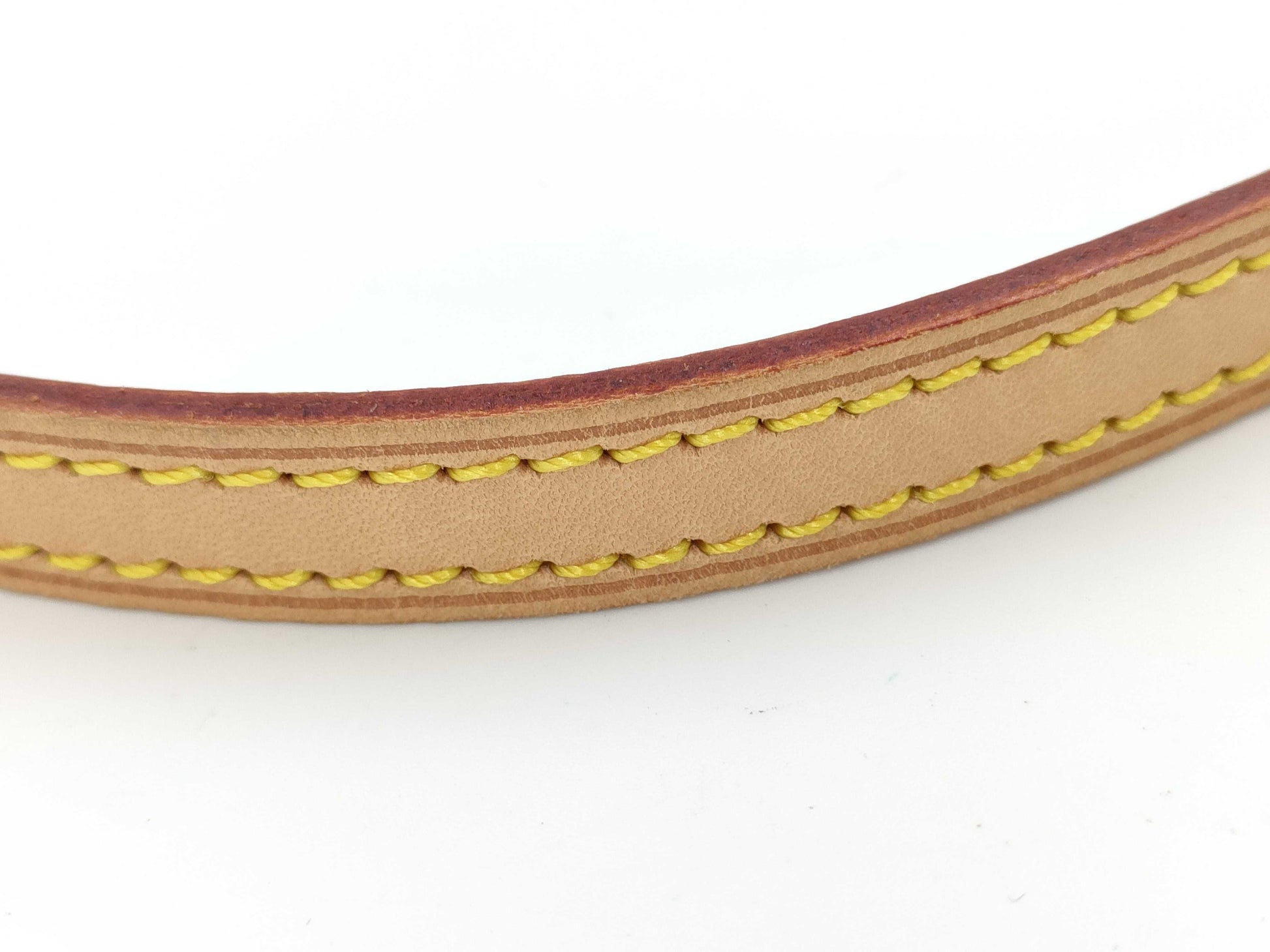 LOUIS VUITTON Natural Leather Shoulder Strap Only