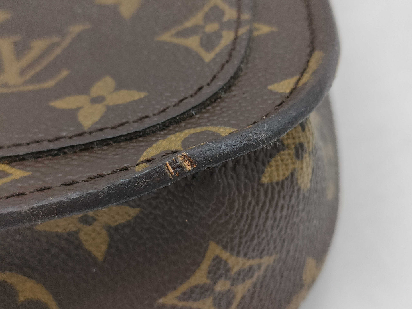 LOUIS VUITTON Monogram Mini Saint-Cloud Shoulder Bag