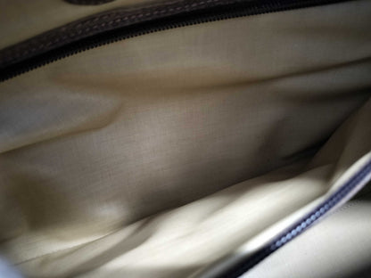 GUCCI Old GG PVC Boston Bag