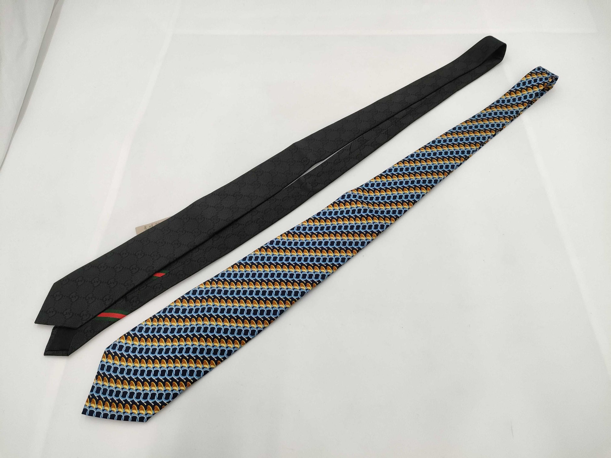 GUCCI GG pattern, all-over pattern 2-piece tie