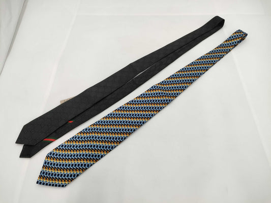 GUCCI GG pattern, all-over pattern 2-piece tie