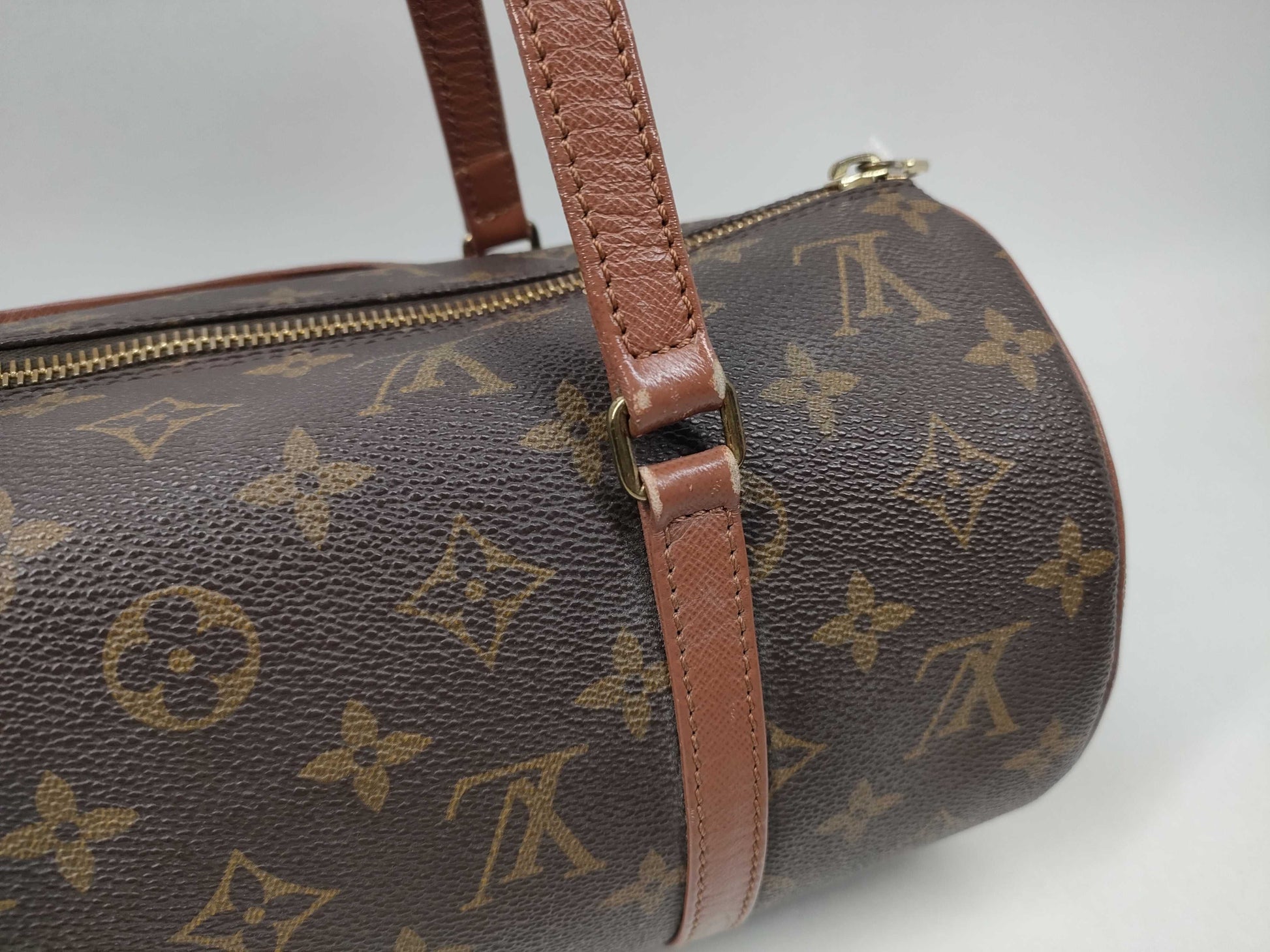 LOUIS VUITTON Monogram Old Papillon Handbag