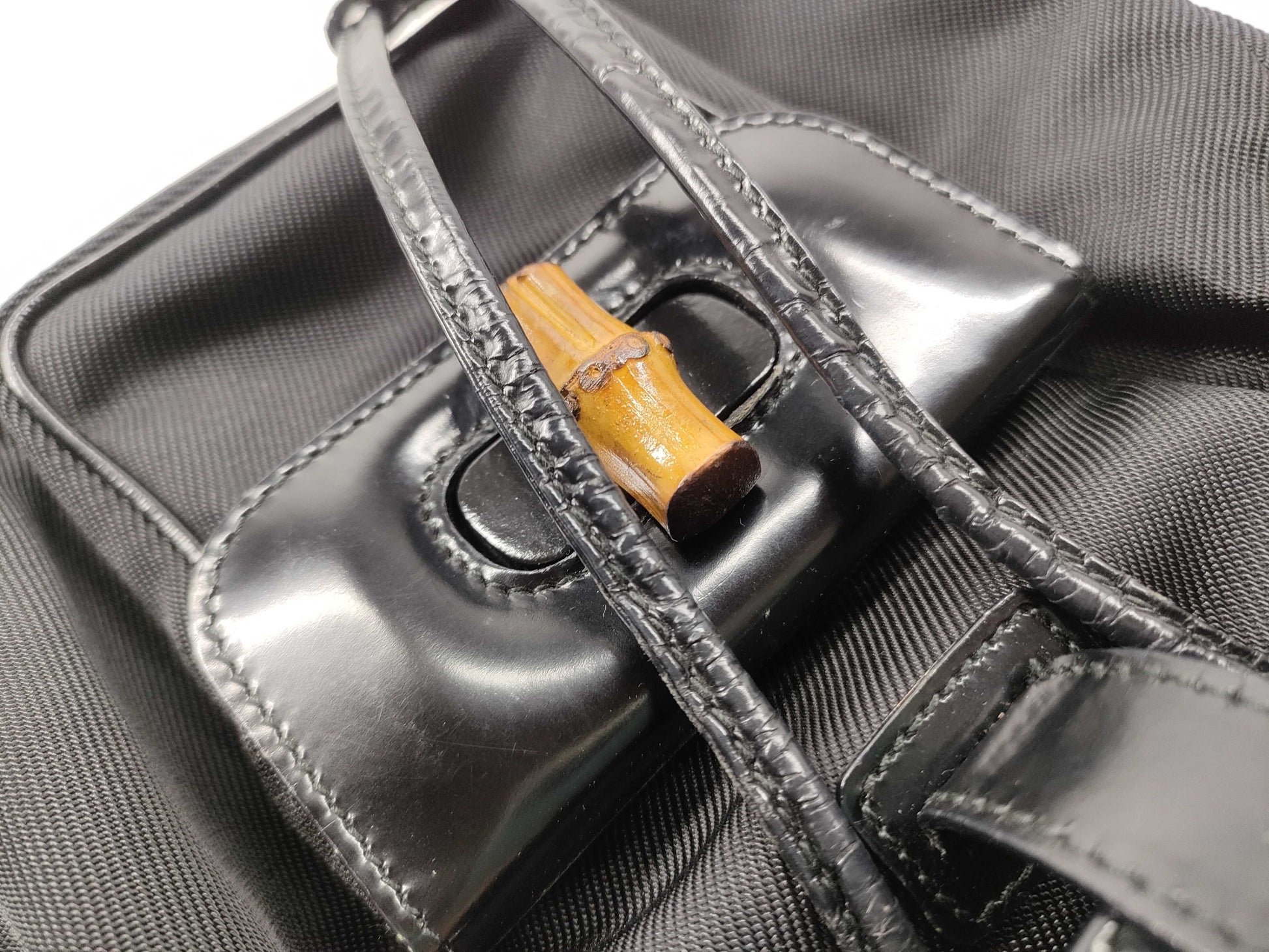 GUCCI Bamboo Backpack