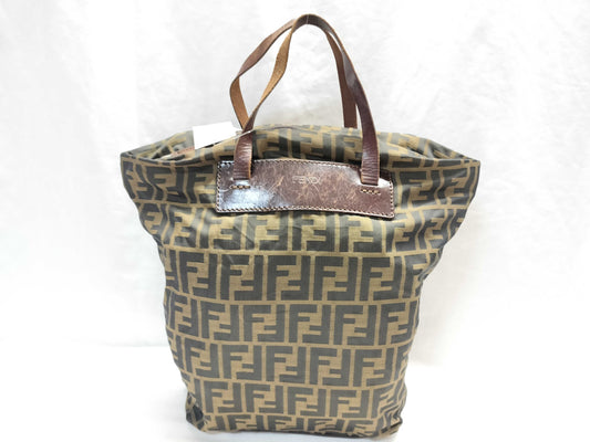 FENDI Zucca pattern nylon tote bag