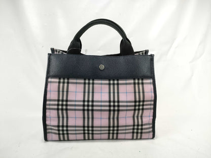 BURBERRY Check Handbag Handbag