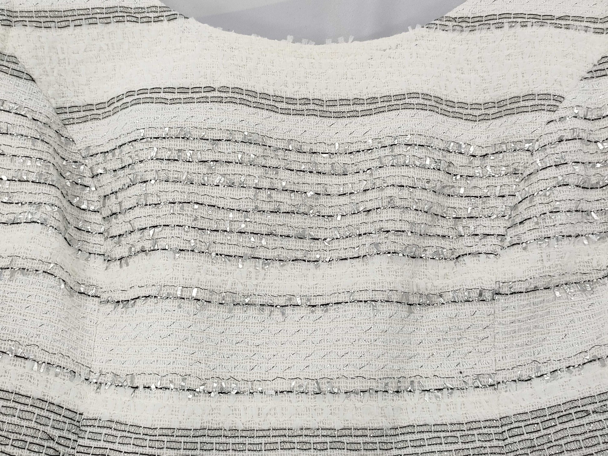 Rene Tweed Dress White 6116360 Dress