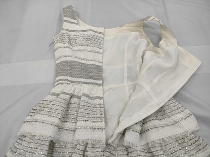 Rene Tweed Dress White 6116360 Dress