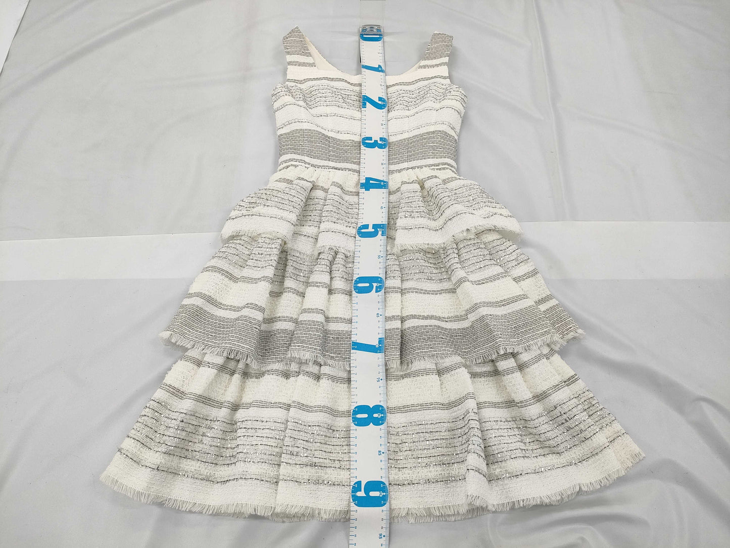 Rene Tweed Dress White 6116360 Dress