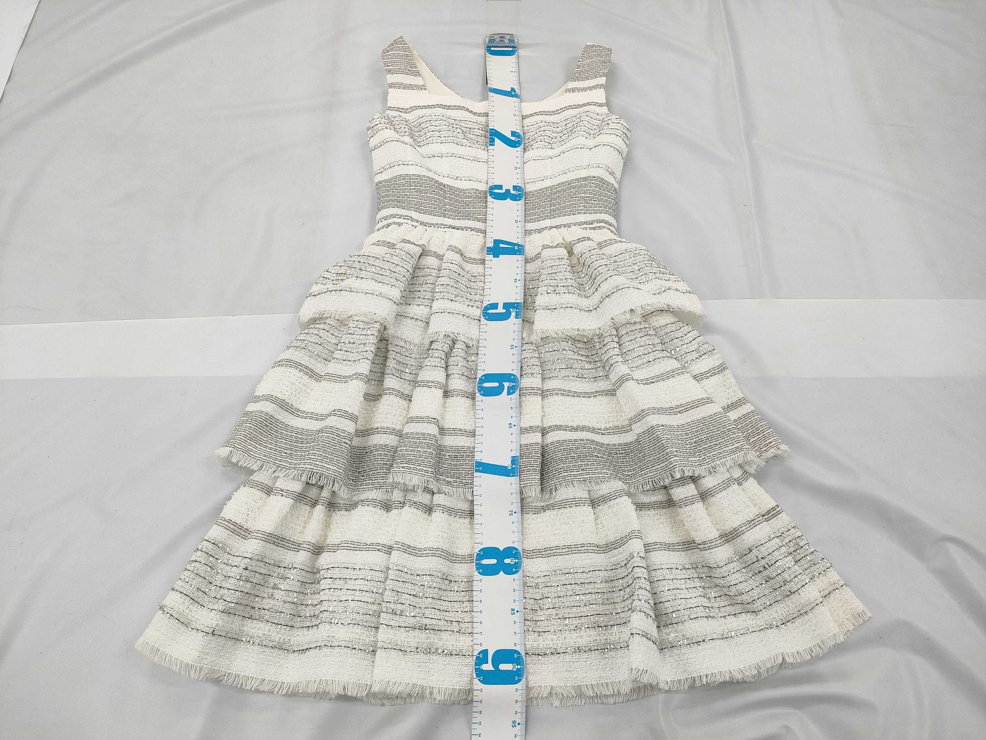 Rene Tweed Dress White 6116360 Dress