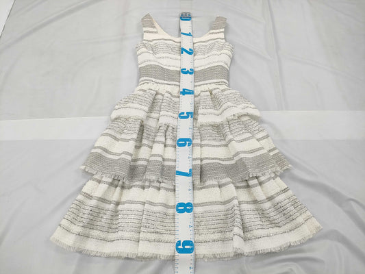 Rene Tweed Dress White 6116360 Dress