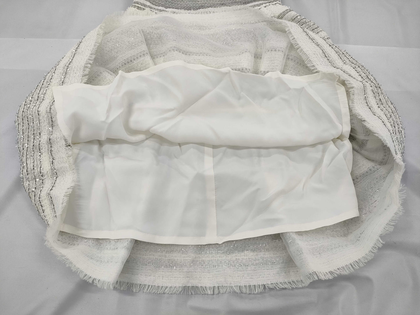 Rene Tweed Dress White 6116360 Dress