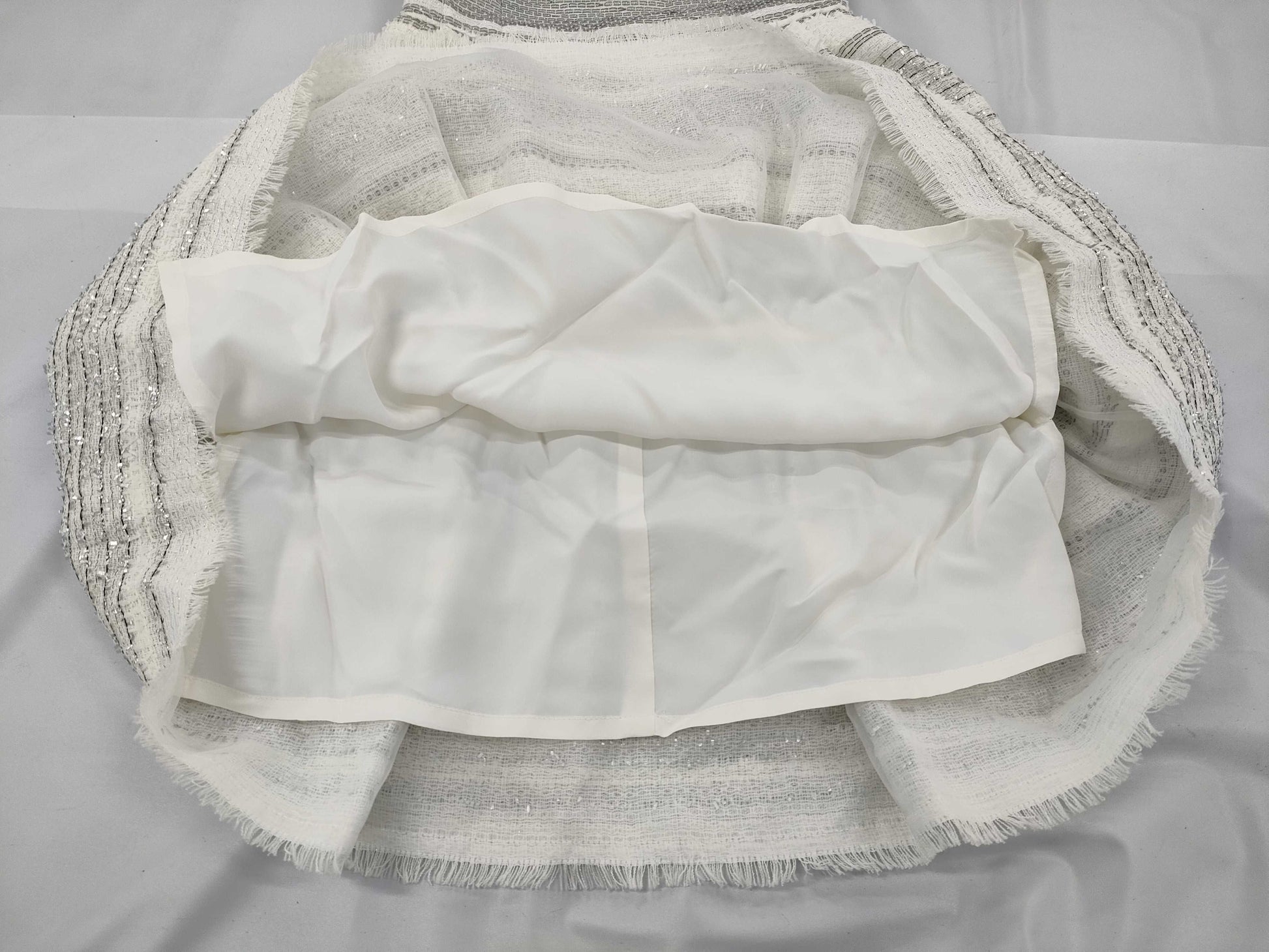 Rene Tweed Dress White 6116360 Dress