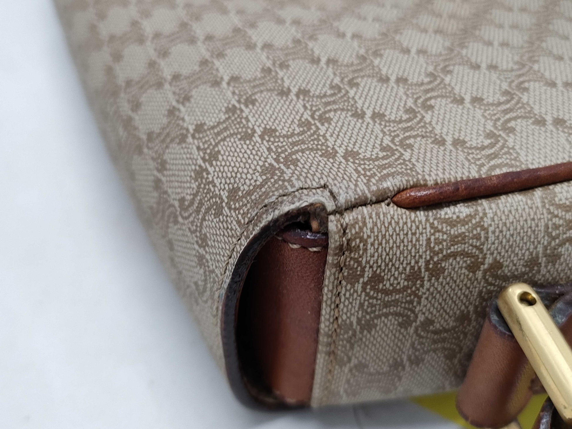 CELINE shoulder bag beige shoulder bag