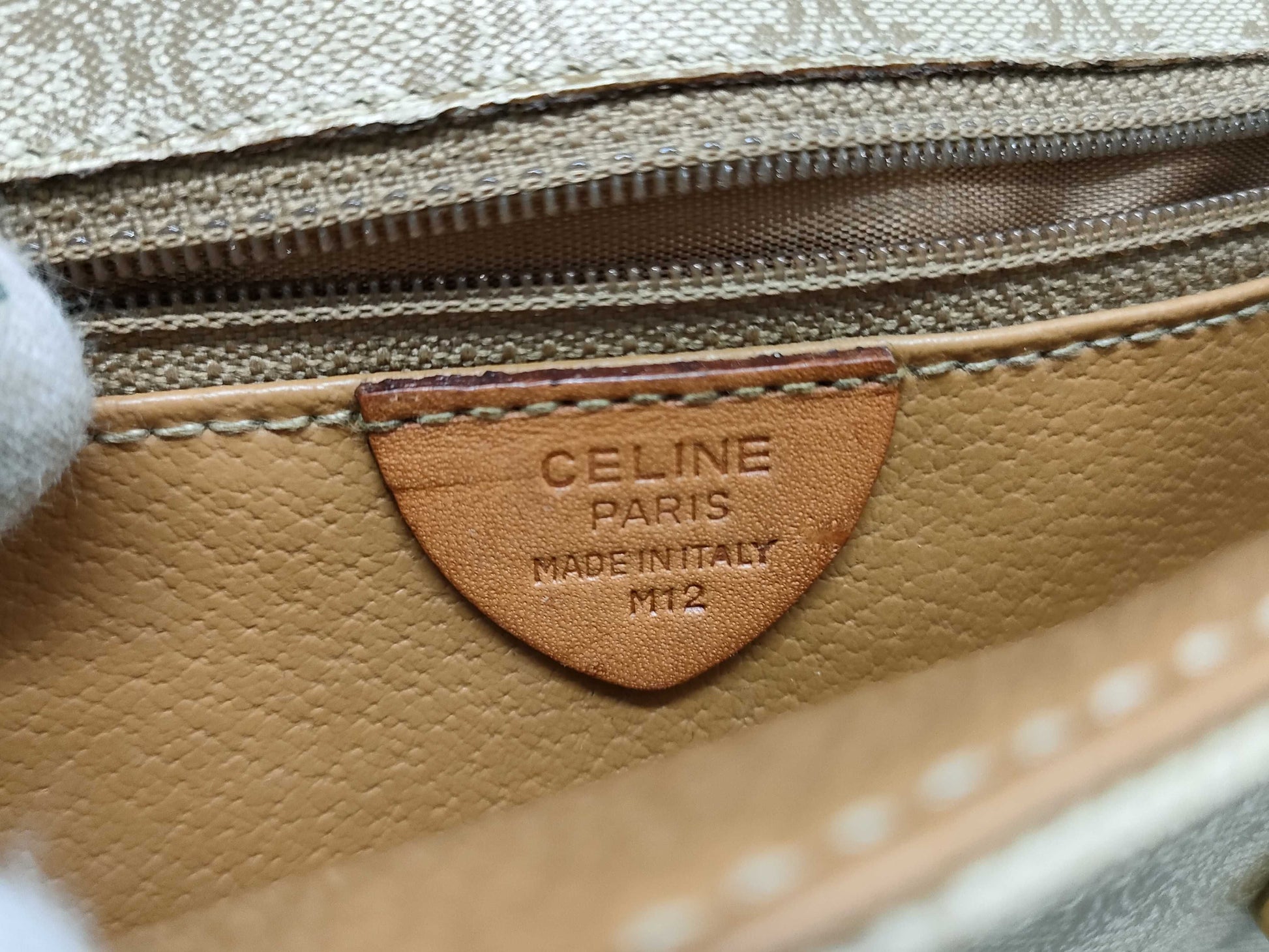 CELINE shoulder bag beige shoulder bag