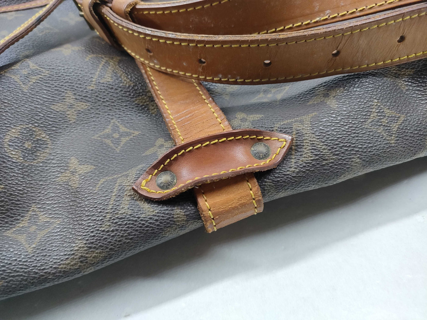 LOUIS VUITTON Monogram M42254 Saumur 35 Shoulder Bag